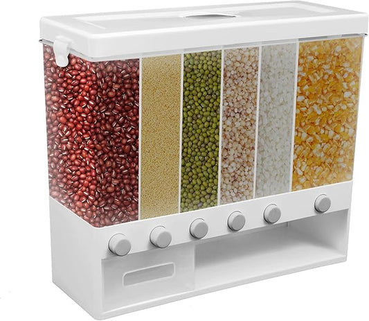 DISPENSADOR DE ALIMENTOS SECOS - 6 EN 1